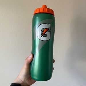 Green Gatorade Green Orange Waterbottle Drink Sport Gym Workout Beach Home 32 oz
